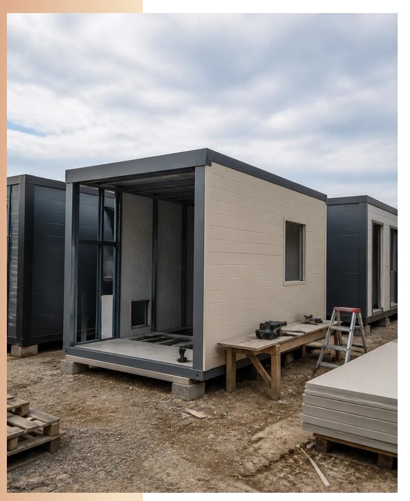 Изготовление и установка хозблоков из сэндвич-панелей в Переславле-Залесском